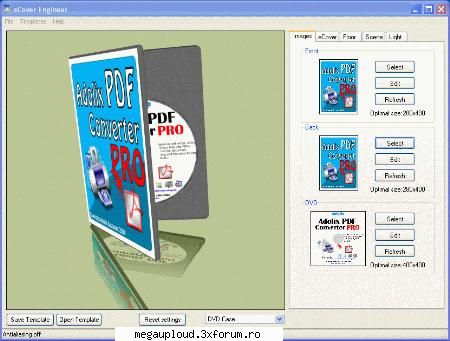 design ebook covers, cd covers, dvd covers and software box covers with minimum costs. use our free