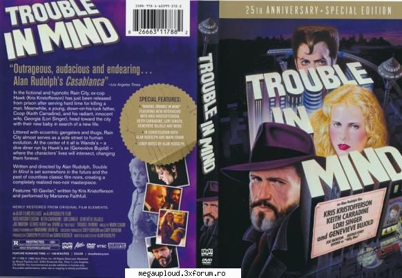 trouble mind (1985) trouble mind (1985)�n metropola rain city, care sub stat militar, cafeneaua